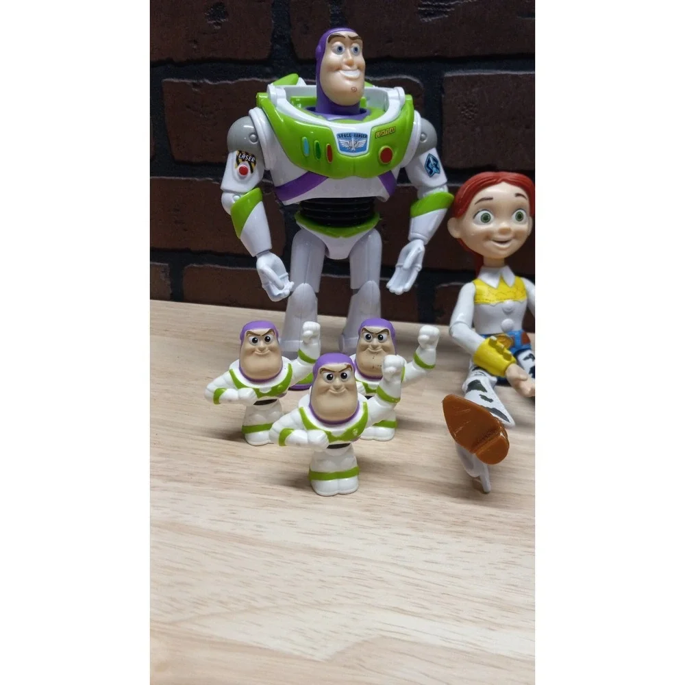 Toy Story figures mixed lot Buzz Lightyear Woody Jesse toys well loved - Picture 2 of 14